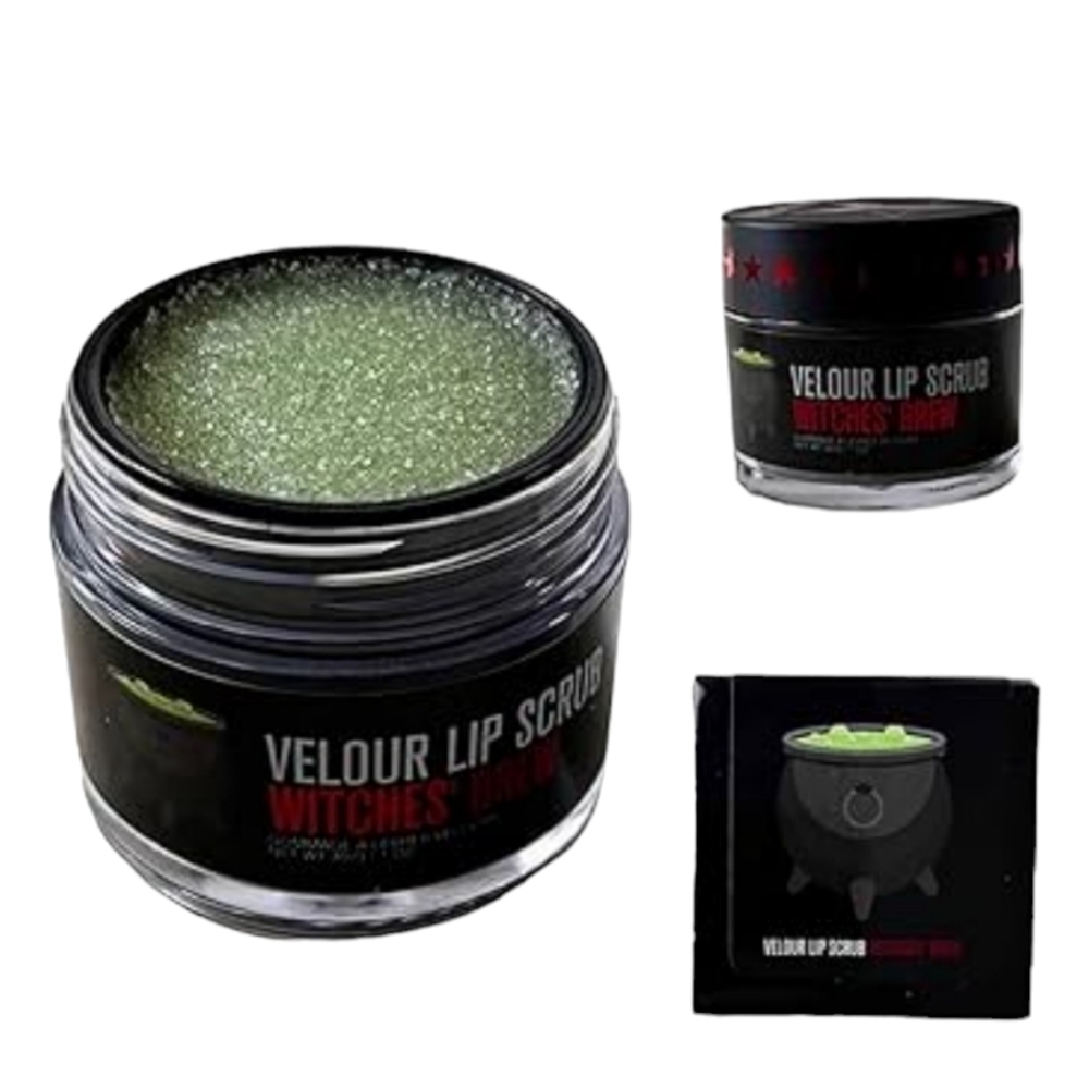 NIB Jeffrey Star Velour Lip Scrub "Witches Brew"